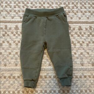 Little Sleepies Joggers - 12-18 Months - Moss